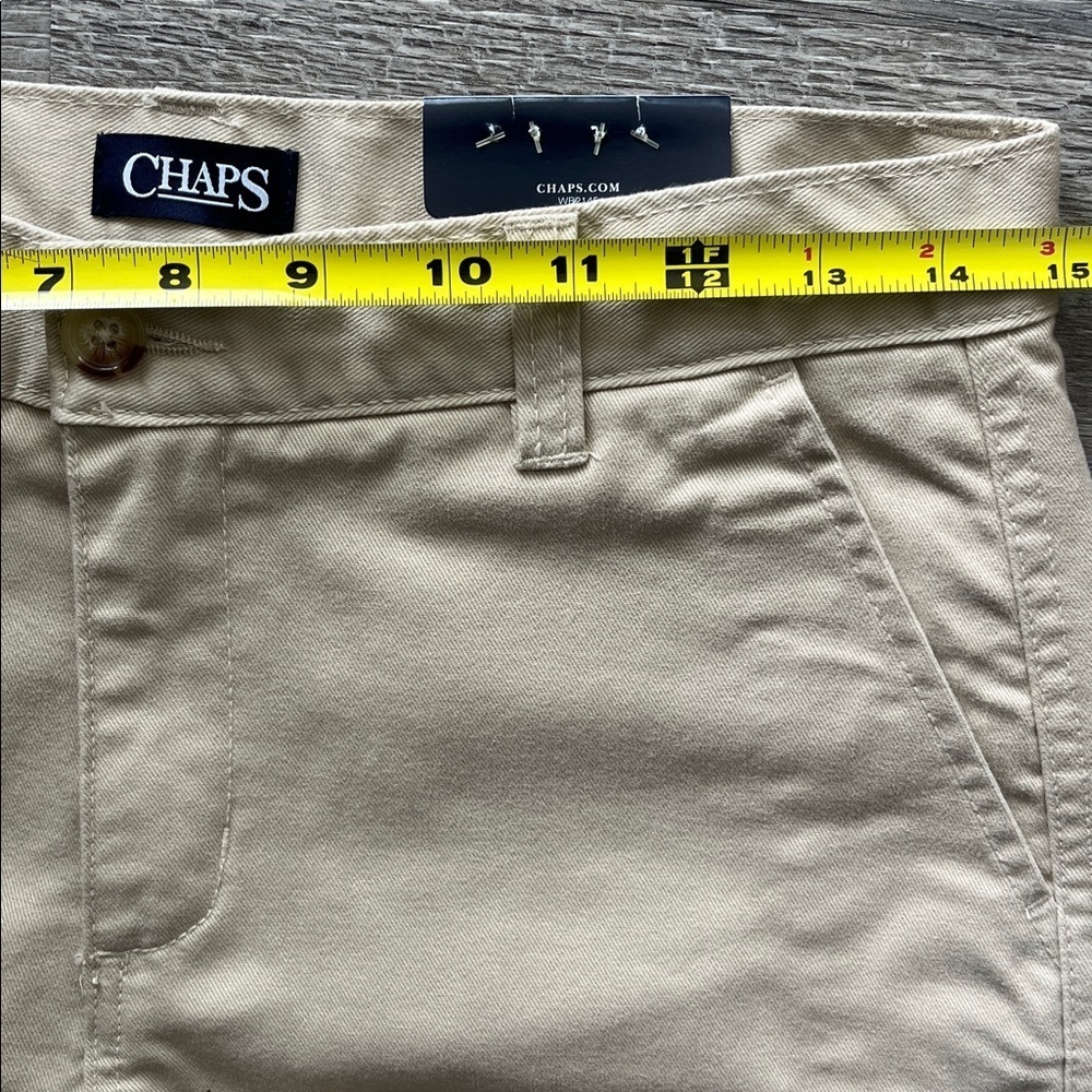CHAPS NWT Youth Formal Khaki Pants, Boys Sz 18 - Picture 5 of 9